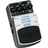 Behringer Dr600 Pedal De Guitarra Reverb Digital Efectos