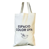 55 Bolsas Tela Lienzo Tote Bag 35x40 Estampadas Con Tu Logo