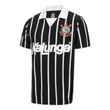 Camisa Polo Retrô Corinthians 1990 Masculina