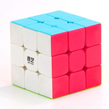 Cubo Rubik 3x3 Warrior Qiyi 655 Corrección De Movimiento