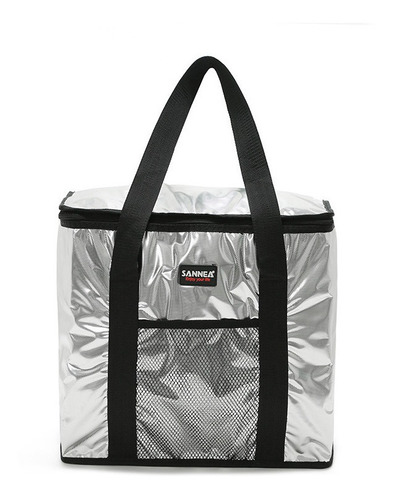 Bolso Cooler Plegable Impermeable Comida Bebida 16l 33x17x27