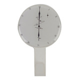 Perchero Sticker Diseño Reloj Blanco 13x8x3cm