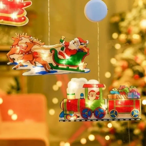Adornos De Navidad Figuras De Navidad Luces Decorativas