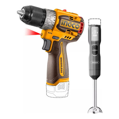 Combo Atornillador Bateria + Mixer +valija Ckli1628 -smf Color Naranja Claro Frecuencia 50\u002F60 | Meses sin interés
