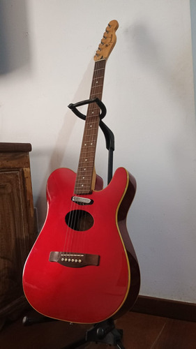 Guitarra Fender Teleacoustic Deluxe Car