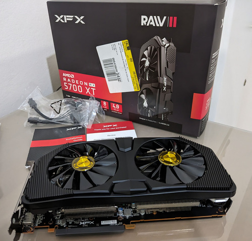 Placa De Video Amd Xfx Rx 5700 Xt Radeon 8gb Gddr6 5700xt