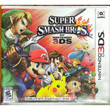 Juego Súper Smash Bros De Nintendo 3ds