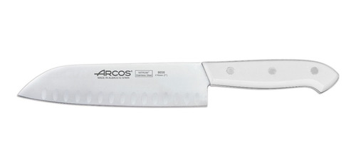 Cuchillo Santoku Blanco 170 Mm - Arcos - Serie Montblanc