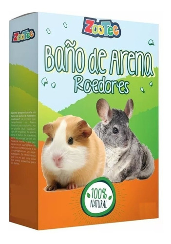 Baño Arena Roedores Chinchillas Hamster Jerbo X 500 Grs