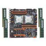 Kit Xeon 2 Proc E5 2683 V4 + Placa Dual + 128gb Ddr4 (4x32)
