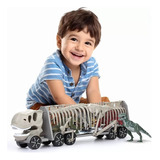 Camion Transportador Dinosaurios Juguete Niños Luz Sonido