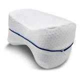 Cojin Almohada Para Piernas Memory Almohadas Ortopedicas Color Blanco