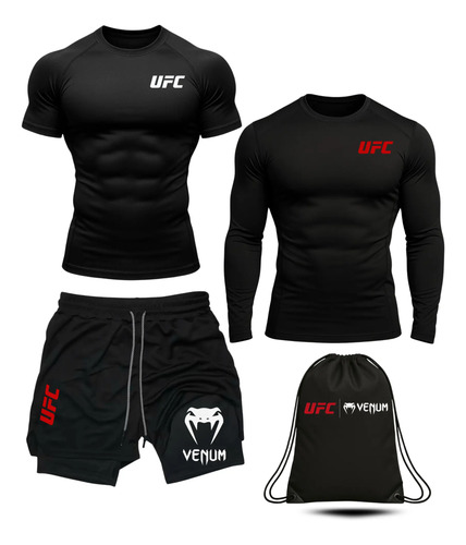 Conjunto Deportivo, Mma - Ufc - Fire Gym, Artes Marciales.