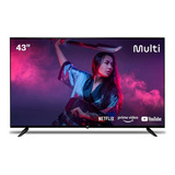 Smart Tv Multilaser 43 Full Hd Led Usb Hdmi Android