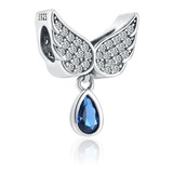 Charm Alas De Angel - Plata De Ley S925