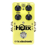 Pedal Tc Electronic Helix Phaser Para Guitarra Y Contrabajo, Color Negro