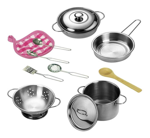 12 Unids/set Niños Chef Cocina Juego De Utensilios De