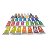 Pintura Oleo Atl 40 Ml Paquete Con 36 Colores Diferentes