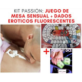 Kit: 1 Juego D Mesa Y 1 Dados Fluorescentes Para Parejas Fun