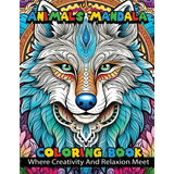 Libro: Mandala Animals, Coloring Book For Kids And Teen: Bas