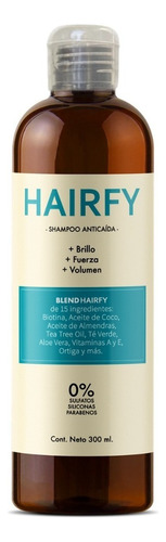 Packx4 Shampoo Anticaída Hairfy- Biotina + 14 Activos 
