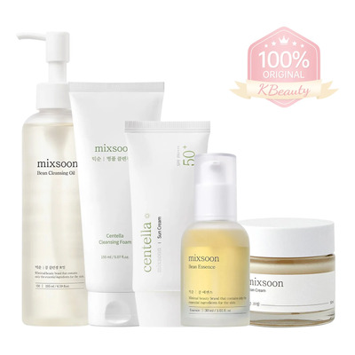 Mixsoon Set Bean Y Centella Rutina Facial Completa 5 Pzs