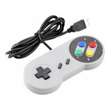 Controle Usb Super Nintendo Snes Joystick Windows Mac Linux