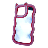 Cover Gato Con Espejo  Para iPhone 11 Pro Max