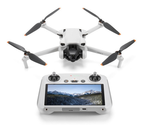 Drone Dji Mini 3 (dji Rc) Com Câmera 4k - Controle Com Tela