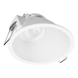 Luminario Downlight Wall Washer Empotrable En Techo Redondo Color Blanco Illux