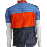 Tricota Corta Xrace A/n/naranja Ciclismo