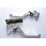 Manijas Aluminio Ajustables Plata  Yamaha Bws 100, Bws 125