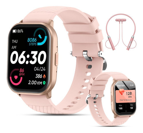 Smartwatch 2.01'' Bluetooth Smartwatch Con Auriculares