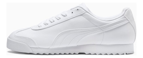 Tenis Puma Roma Basic Color White/light Grey - Adulto 25.5 Mx