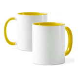 Taza Ceramica Interior Color Sublimable Importada Premium