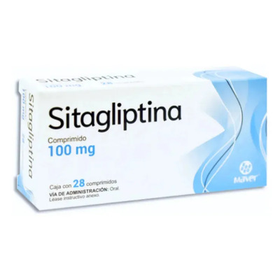 Sitagliptina 100mg Caja Con 28 Comprimidos Maver | Envío gratis