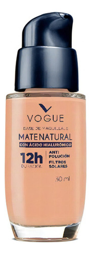 Base De Maquillaje Mate Natural Tono Arena