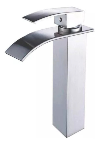 Torneira Mono Comando Inox Cascata  Misturador Banheiro 