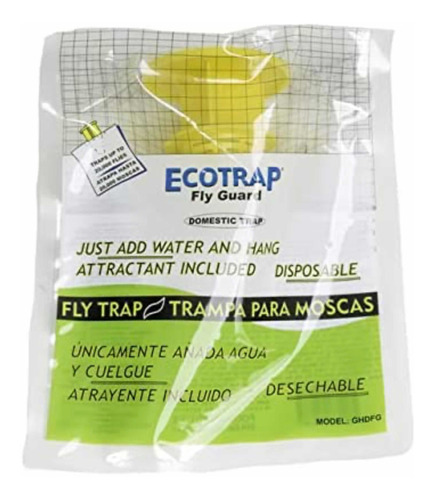 Trampa Para Moscas Ecotrap Bolsas Insecto Mosca