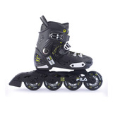 Patins Infantil Profissional Fila Nrk Junior Boy Azul Abec7