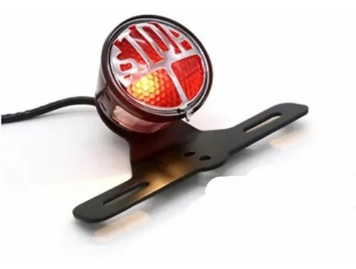 Faro Luz Stop Posicion Moto Bobber Cafe Tracker Harley Bite