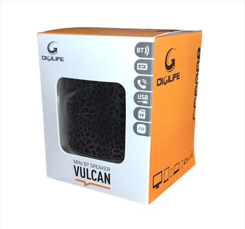 Parlante Mini Bluetooth Portatil Vulcan Digilife Electro Pc