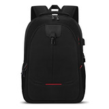 17in Mochila Impermeable Laptap De Gran Capacidad De Viajar