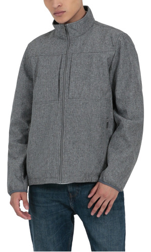 Chaqueta Hombre Softshell Slim Fit Gris Dockers