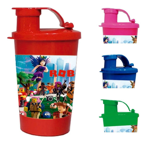 Botilito Vaso Sorpresa X 12 Vaso Fiesta Roblox Decoración