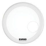 Parche De Bombo Resonador Eq3 22 Blanco Evans Bd22rgcw