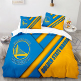 Golden State Warriors Ropa De Cama De Tamaño Doble, Nba A