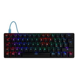 Teclado Mecánico Gamer Game Factor Kbg560 Rgb Switch Blue