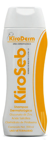 Kiroseb Shampoo Dermatologico Para Perros 350 Ml Kiron 
