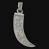 Dije Amuletos De La Suerte En Plata 5 X 1 Cm 6,5 Gr Art 758